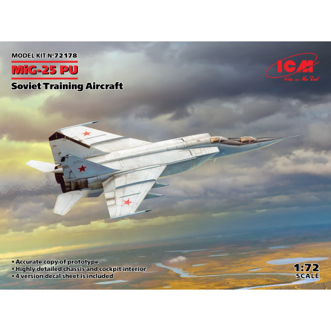 MiG-25 PU, Soviet Training Aircraft -ICM72178