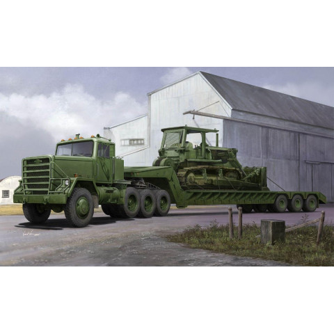 M920 Tractor Tow M870A1 Semi Trailer -01078