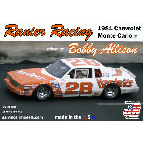 Ranier Racing 1981 Chevrolet Monte Carlo Driven by Bobby Allison -RRMC1981C