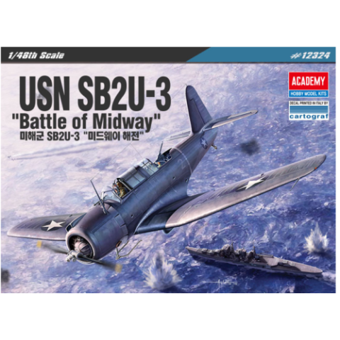 USN SB2U-3 Battle of Midway -12324 