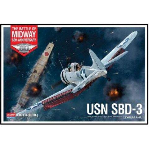 SBD-3 DAUNTLESS BATTLE OF MIDWAY (US NAVY MKGS) -12345