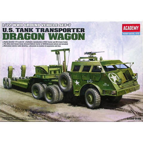 U.S. Tank Transporter Dragon Wagon  Ground Vehicle Set-7 -13409