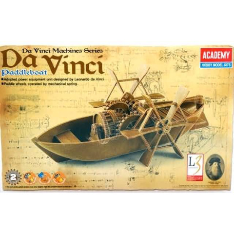 Leonardo da Vinci Paddle Boat -18130