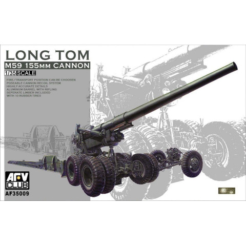 Long Tom M59 155mm Cannon -AF35009