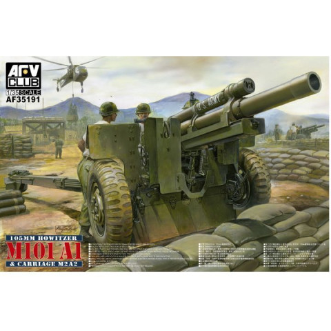 105mm Howitzer M101A1 + Carriage M2A2 -35191
