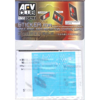Sticker Anti Reflection Coating Lens for US LAV-25 Family -AC35018