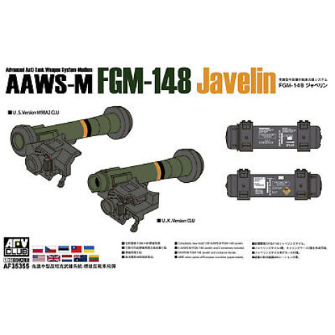 AAWS-M FGM-148 Javelin Advanced Anti-Tank Weapon System -AF35355
