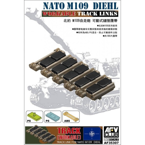 NATO M109 DIEHL Workable Track Links -AF35307