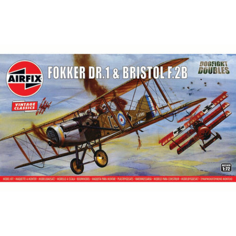 Fokker Dr.1 And Bristol F.2B - Dogfight Doubles -AF02141V