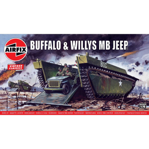 Buffalo &  Willys MB Jeep  -AF02302V