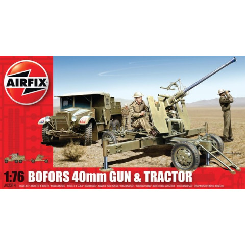 Bofors Gun and Tractor -AF02314V