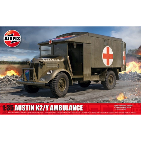 British Army Austin K2/Y Ambulance -AF1375