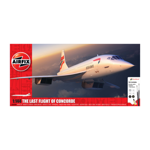 Concorde Gift Set & Lijm & Verf & Penseeltje -AF50189
