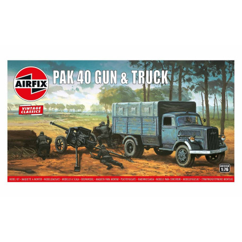 PAK 40 Gun & Truck  -AF01315V