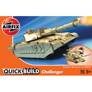 QUICK BUILD Challenger Tank  - J6010