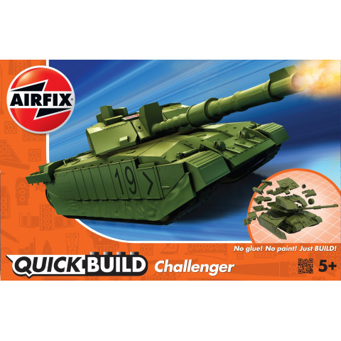 QUICK BUILD Challenger Tank - J6022