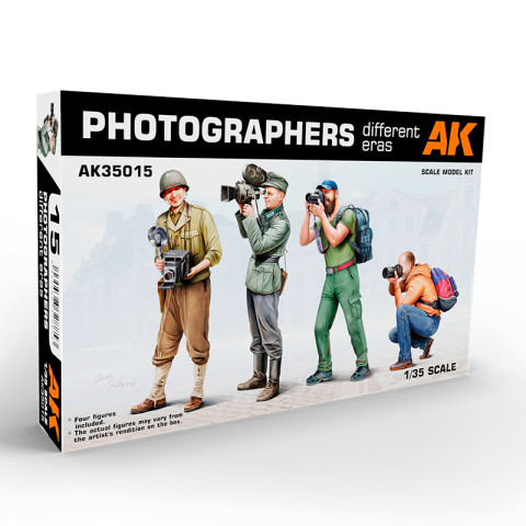 PHOTOGRAPHERS DIFFERENT ERAS  -AK35015