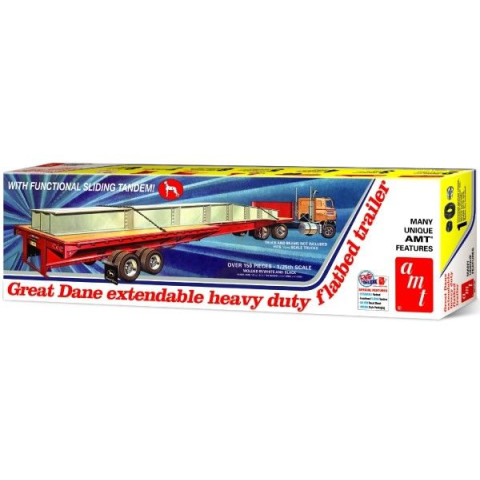 GREAT DANE EXTENDABLE FLAT BED TRAILER -1111