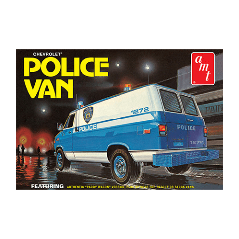 Chevy Police Van -1123