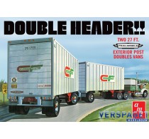 Double Header Tandem Van Trailers -1132