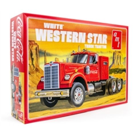 White Western Star Semi Tractor (Coca Cola) -1160