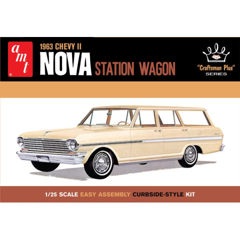 1963 Chevy II Nova Station Wagon Craftsman Plus Series - 1202
