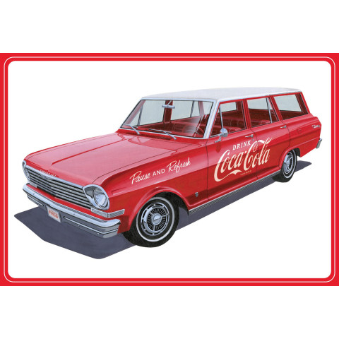1963 Chevy II Nova Wagon w/ Crates Coke -1353