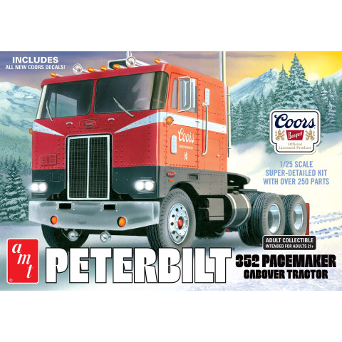 PETERBILT 352 PACEMAKER COE COORS BEER -1375