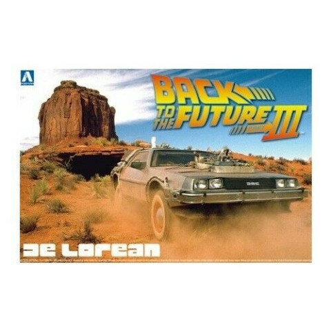 Back to the Future DeLorean from PART III & Railroad -AO5918