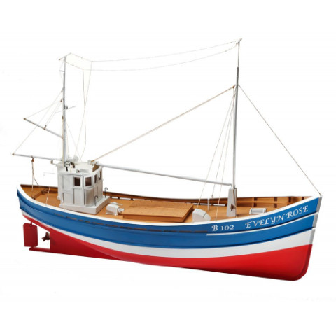 Evelyn Rose Houtbouw Vissrsboot -BB524