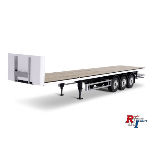 3-axle flatbed trailer III Steel -907650