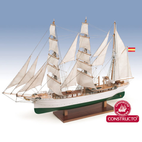 Galatea / Glenlee houten scheepsmodel 1:140 -80842