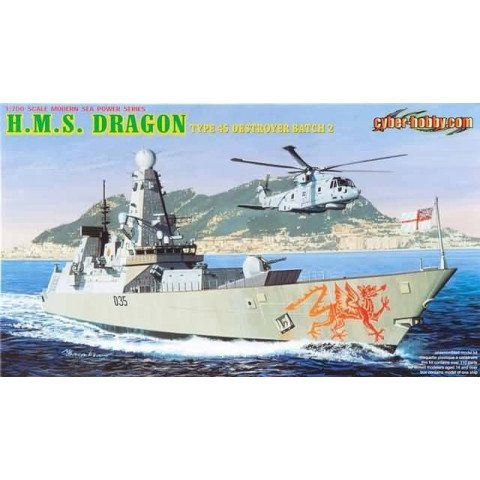 H.M.S. Dragon  Type 45 Destroyer Batch 2 -7109