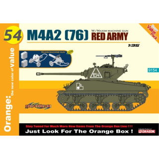 M4A2 (76) Red Army  w/Maxim Machine Gun -9154
