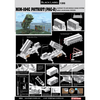 MIM-104C Patriot Surface-to-Air Missile (SAM) System (PAC-2) - "Black Label Series" -3604