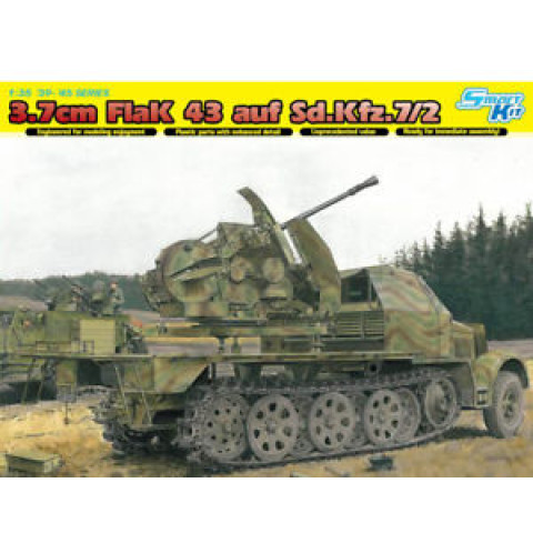 3.7cm FlaK 43 auf Sd.Kfz.7/2-6553