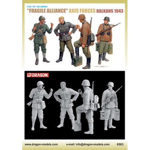 Fragile Alliance Axis Force (Balkans 1943) -6563