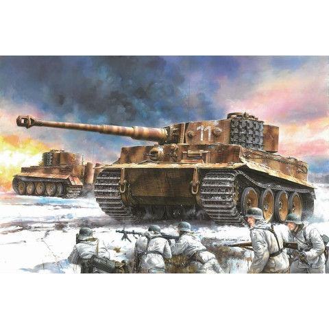 Pz.Kpfw.VI Ausf.E Tiger I Mid Production w/Zimmerit  s.Pz.Abt.506 Eastern Front 1944 -6624