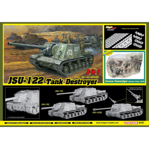 JSU-122 vs Panzerjäger (3 in 1) JSU-122, JSU-122S or JSU-152 -6787