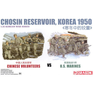 Chosin Reservoir, Korea 1950 Chinese Volunteer vs. U.S. Marines -6811