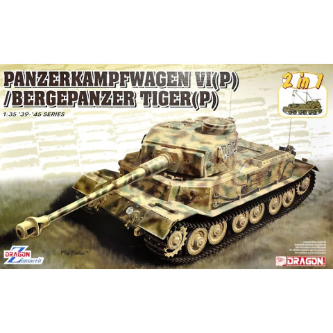 Panzerkampfwagen VI(P) / Bergepanzer Tiger(P) -6869