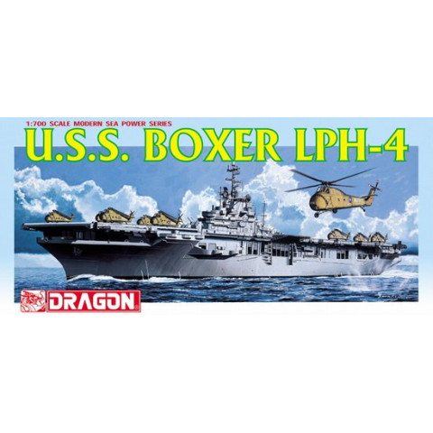 U.S.S. Boxer LPH-4 Helicopter Carrier -7070