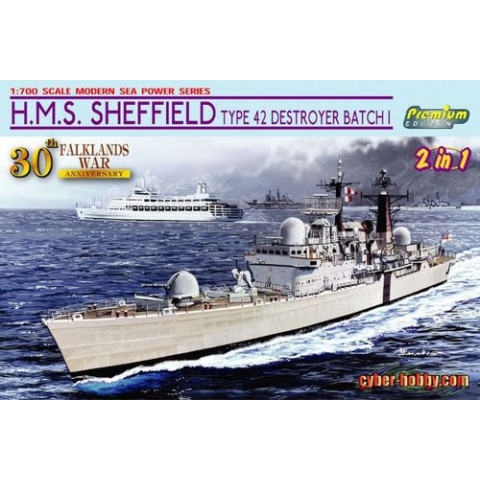 H.M.S. Sheffield Type 42 Destroyer Batch 1 (Falklands War 30th Anniversary) -7133