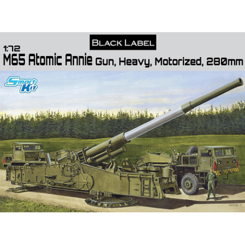M65 Atomic Annie Gun, Heavy Motorized 280mm -7484