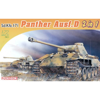 Sd.Kfz.171 Panther Ausf. D Early/Late 2 in 1 -7547