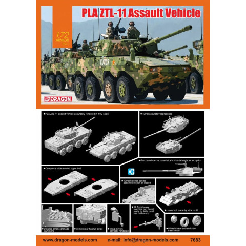PLA ZTL-11 Assault Vehicle -7683