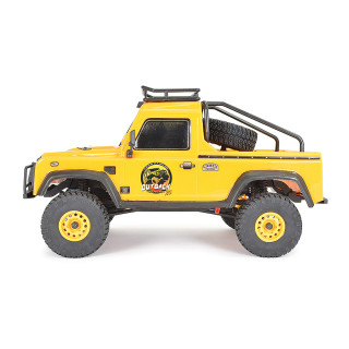 OUTBACK RANGER XC PICK UP RTR 1:16 TRAIL CRAWLER - YELLOW -FTX5588Y