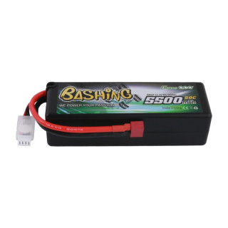 Bashing Series 5500mAh 11,1V 3S1P 50C-100C Hardcase Lipo Batterij - Deans stekker
