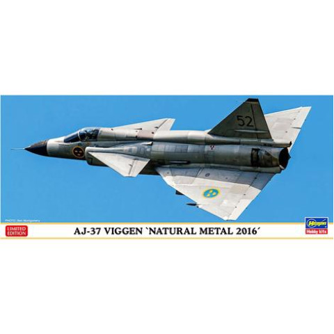 SAAB AJ-37 Viggen Natural Metal 2016 -02232