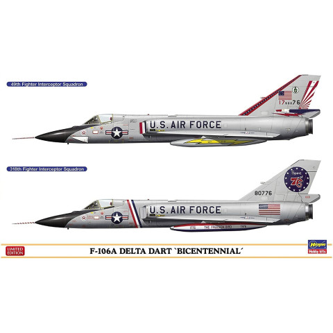 U.S. AIR FORCE F-106A DELTA DART BICENTENNIAL -02402